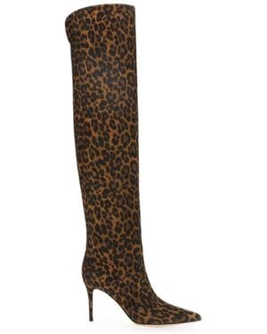 Gianvito Rossi Hansen Cuissard Boots - Brown
