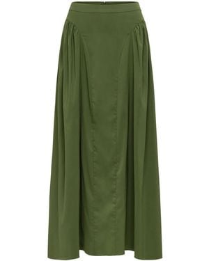 Azeeza Seraphine Midi Skirt - Green