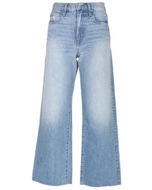 SLVRLAKE Denim Grace Cropped-Jeans - Blau
