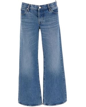 FRAME The Pixie Wide-Leg Jeans - Blue