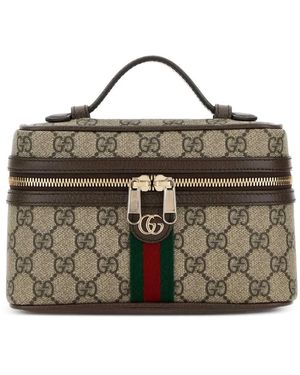 Gucci Bolso satchel mini estampado - Metálico