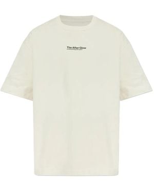 Samsøe & Samsøe Camiseta Sauni Con Motivo Gráfico - Blanco