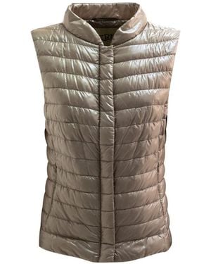 Herno Vera Quilted Waistcoat - Grey
