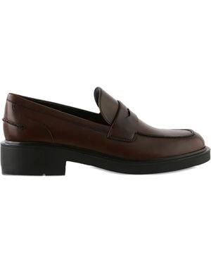 Högl Lauren Chunky-Sole Leather Loafers - Brown