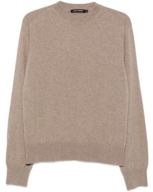 Sofie D'Hoore Crew-Neck Long-Sleeve Sweater - Natural