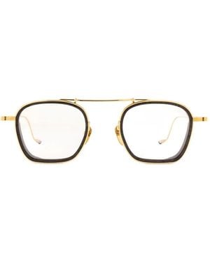 Jacques Marie Mage Gafas Baudelaire Con Montura Geométrica - Negro
