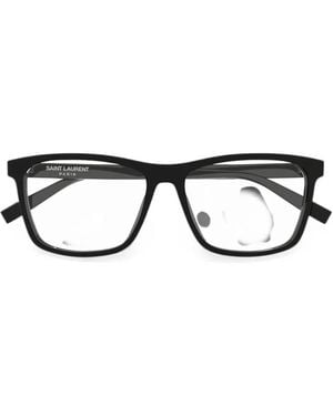 Saint Laurent Sl 505 Square-Frame Glasses - Black