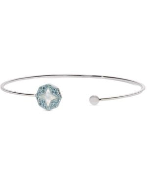 Tory Burch Bracciale Rigido Forget Me Not - Bianco