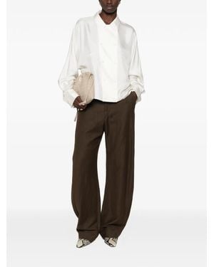 Rohe Chemise En Soie - Blanc