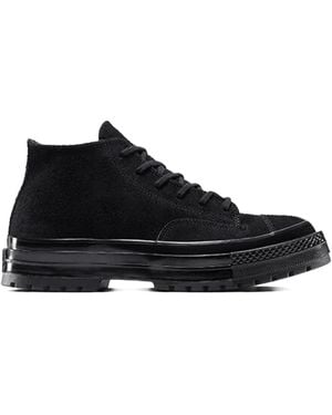 Converse Chuck 70 National Mid Lace-Up Trainers - Black