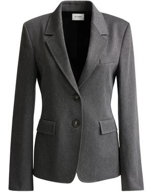 St. John Single-Breasted Blazer - Black
