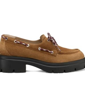Stuart Weitzman Hudson Loafers - Brown