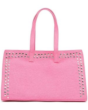 GIMAGUAS Medium Cotton Shopper Bag - Pink