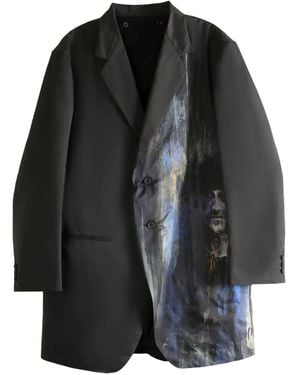 Yohji Yamamoto シングルジャケット - ブラック