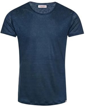 Orlebar Brown T-Shirt À Col Rond - Blue