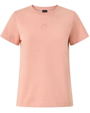 Pinko Appliquéd T-shirt - Pink