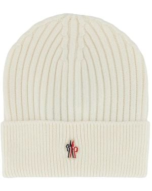 Moncler Gorro De Canalé - Blanco