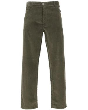 Isaia Corduroy Pants - Green