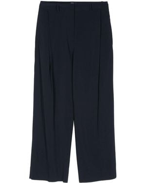 Alberto Biani Cropped Pants - Blue