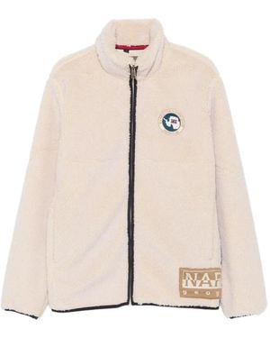 Napapijri Chaqueta Con Parche Del Logo - Neutro