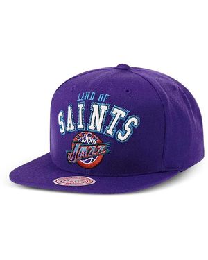 Mitchell & Ness X Nba Utah Jazz Hardwood Cap - Purple