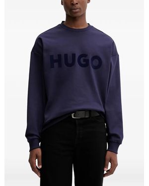 HUGO Crew-Neck Sweater - Blue