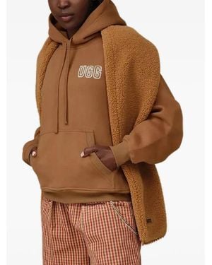 UGG Logo Hoodie - Brown