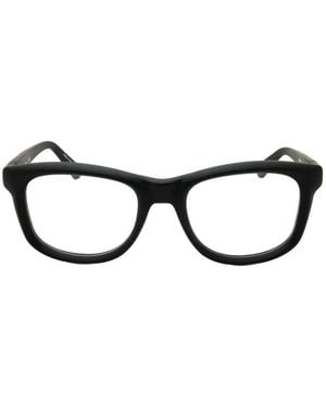 Calvin Klein Oval-Frame Glasses - Black