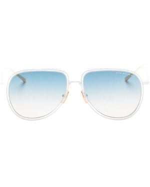 Dita Eyewear Pilot Frame Sunglasses - Blue