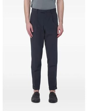 Briglia 1949 Tailored Cotton Trousers - Blue
