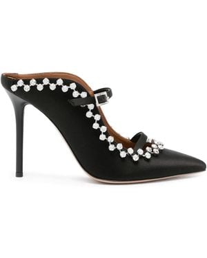 Malone Souliers Gala 100mm ミュール - ブラック