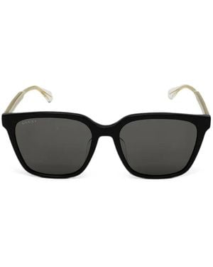 Gucci Square-Frame Sunglasses - Black
