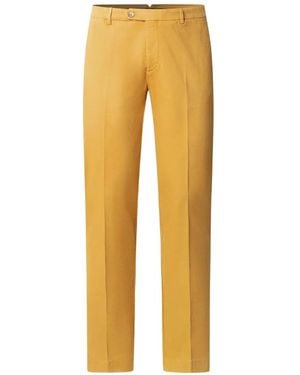 Hackett Kensington Slim-Fit Chinos - Yellow