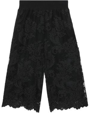 Simone Rocha レース ショートパンツ - ブラック