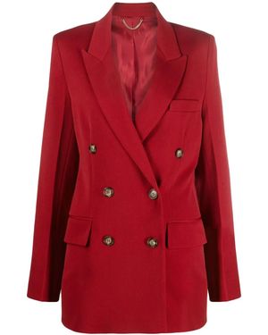 Victoria Beckham Blazers - Red