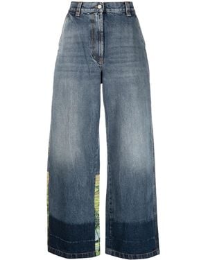 Palm Angels Vaqueros Anchos Sunrise - Azul