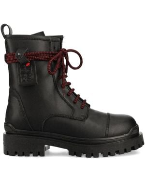 KARL LAGERFELD X Cara Delevingne Biker Ii Boots - Black