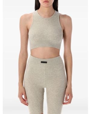 Fear Of God Crew-Neck Ribbed Tank Top - Natural