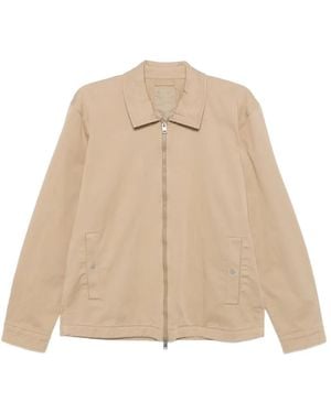 Woolrich Zip Collared Jacket - Natural