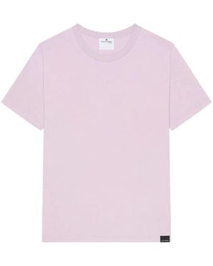 Courreges Logo-Print T-Shirt - Pink
