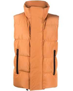 DSquared² Funnel-Neck Padded Gilet - Orange