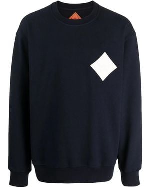 MCM Sudadera Con Apliques Del Logo - Azul