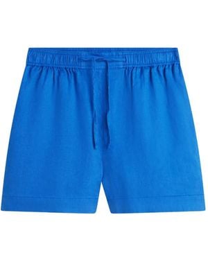 Tommy Hilfiger Drawstring-Waist Shorts - Blue