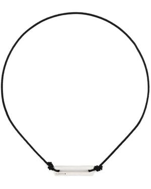 Le Gramme Lacquered Cord Bracelet - Multicolour