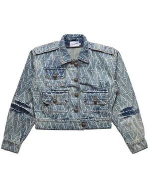 VAQUERA Spijkerjack Met Monogram - Blauw