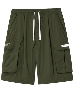 Chocoolate Short Cargo À Lien De Resserrage - Green