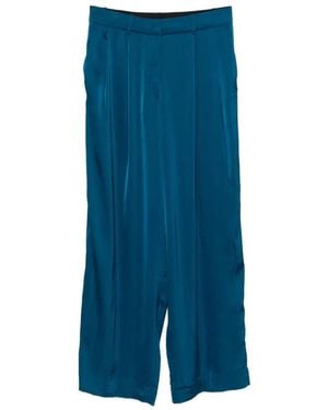 Michael Kors Pleated Pants - Blue