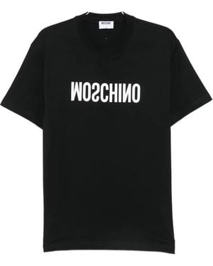 Moschino Logo-Print T-Shirt - Black