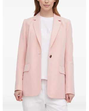 Barbour Single-Button Blazer - Pink