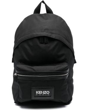 KENZO キャンバス バックパック - ブラック